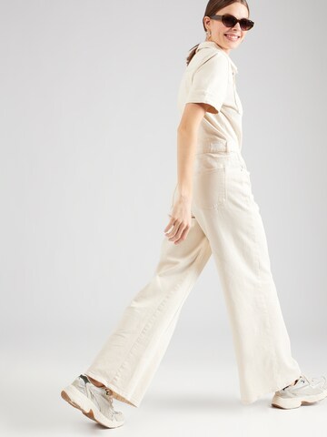 Tuta jumpsuit 'TWITTER' di Dawn in bianco