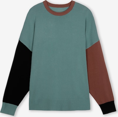 Lola Casademunt Sveter - hnedá / nefritová / čierna, Produkt