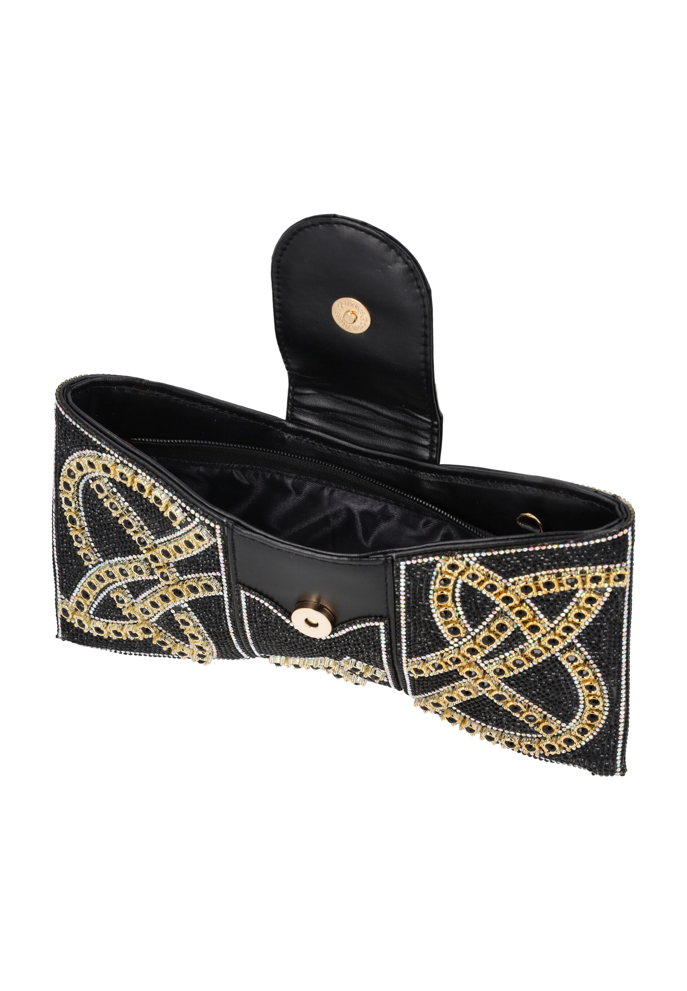 faina - Clutches em preto