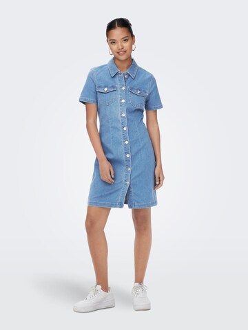 ONLY Shirt Dress 'ROYAL' in Blue