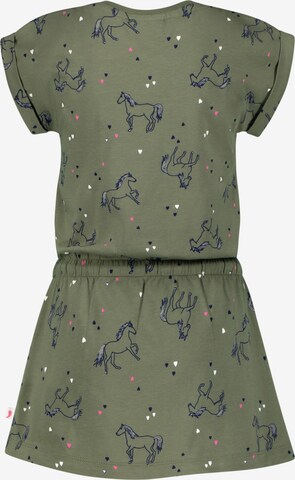 SALT AND PEPPER Dress 'Horse Club' in Green