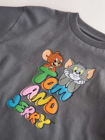 T-Shirt 'Tom and Jerry' Next en gris