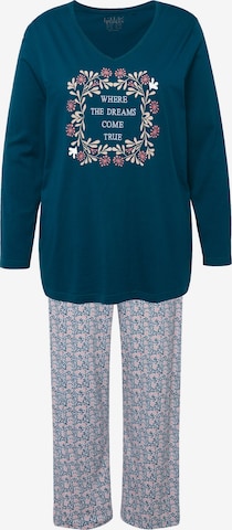 Ulla Popken Pyjama in Blau: predná strana