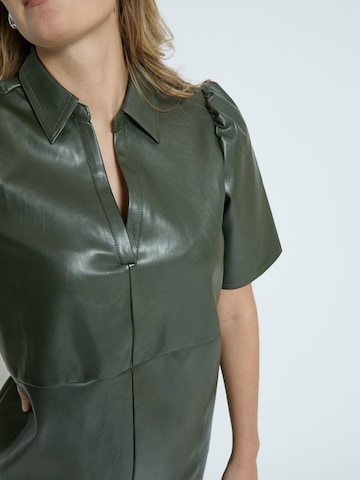 Robe 'Pia' Peppercorn en vert