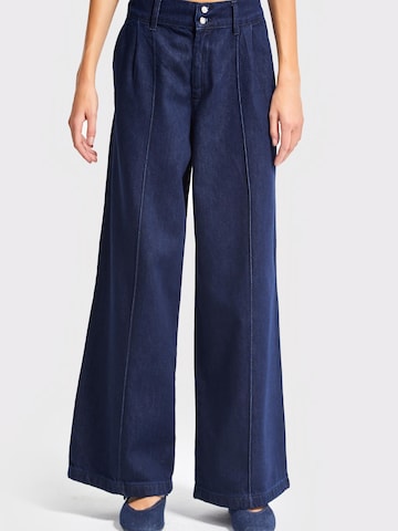 IT'S BASIC Wide leg Jeans 'Wide High Rise Jeans' in Blue