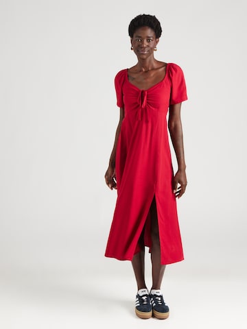 GAP Sukienka w kolorze czerwony: przód