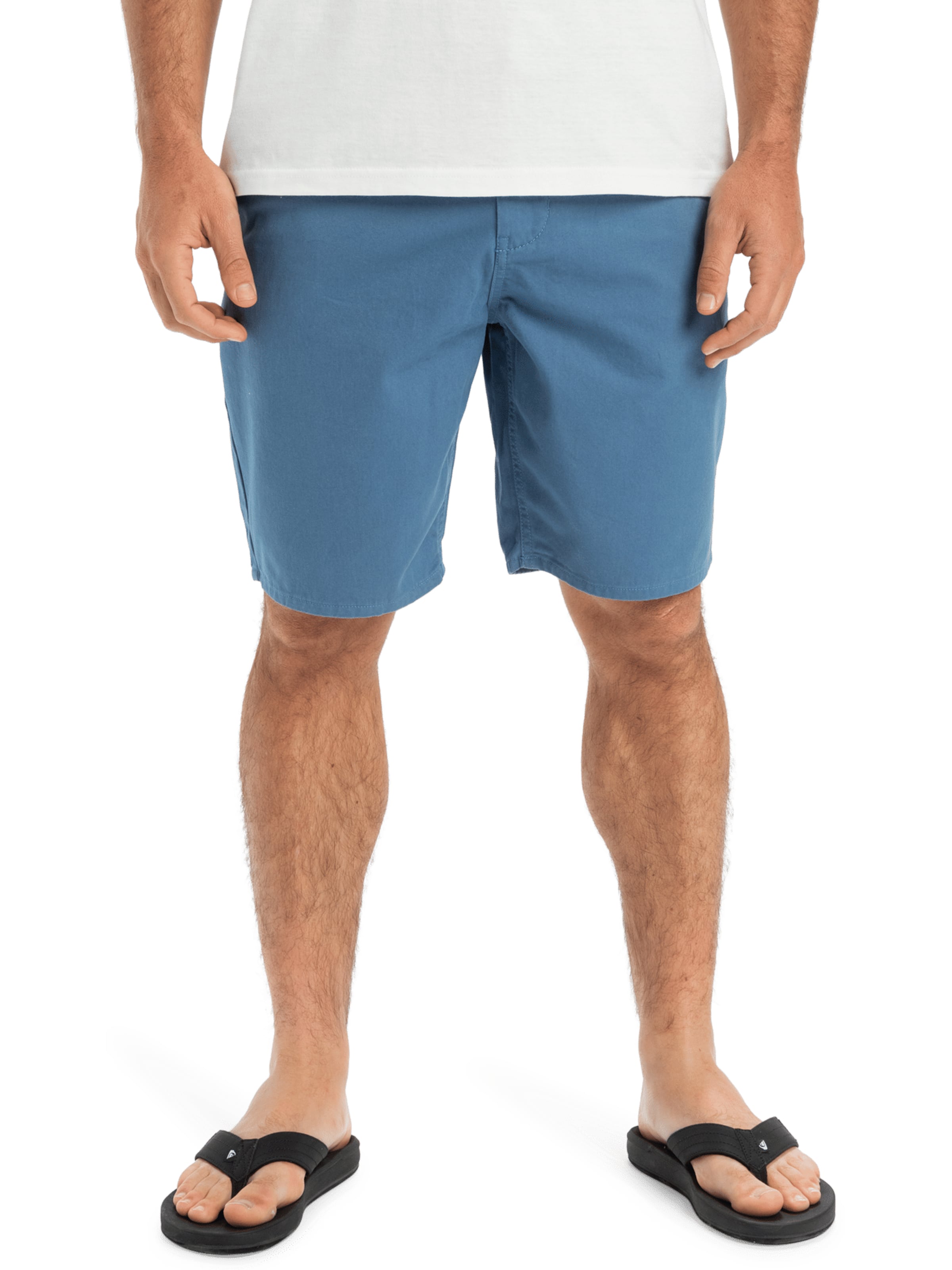 QUIKSILVER Loose fit Chino Pants 'Everyday 20' in Blue: front