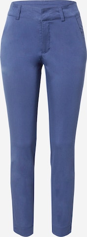 Kaffe Chino Pants 'Lea' in Blue: front