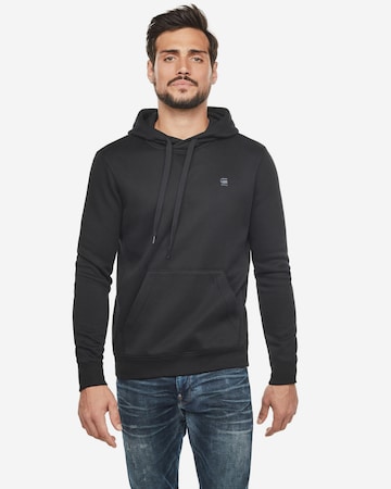 Sweat-shirt 'Premium Core' G-Star RAW en noir : devant