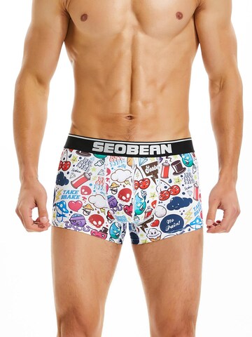 SEOBEAN Boxershorts in Weiß: Vorderseite