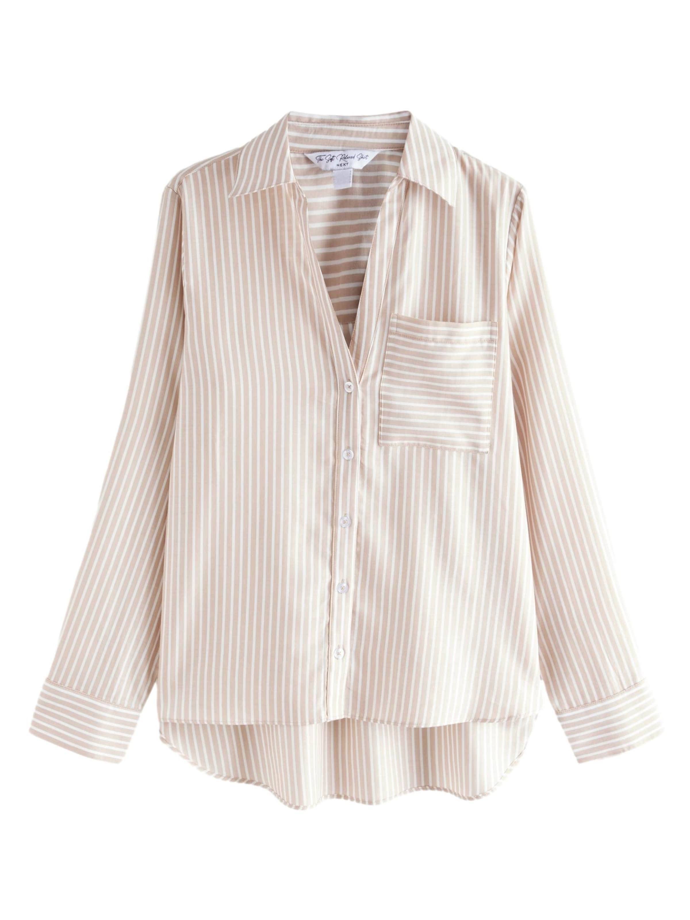 Next Blúz - bézs: elől