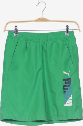 PUMA Shorts in 29-30 in Green: front