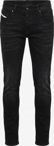 DIESEL Skinny Jeansy 'TROXER' w kolorze czarny: przód