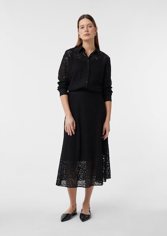 COMMA Blouse in Zwart