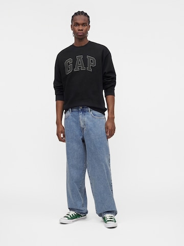 GAP Bluzka sportowa 'HERITAGE' w kolorze czarny