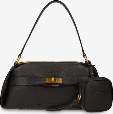 Picard Schultertasche ' Odeon ' in Schwarz: Vorderseite