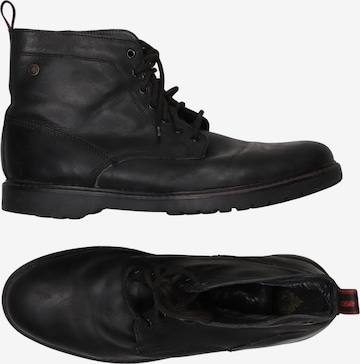 Dune LONDON Stiefel 45 in Schwarz: Vorderseite
