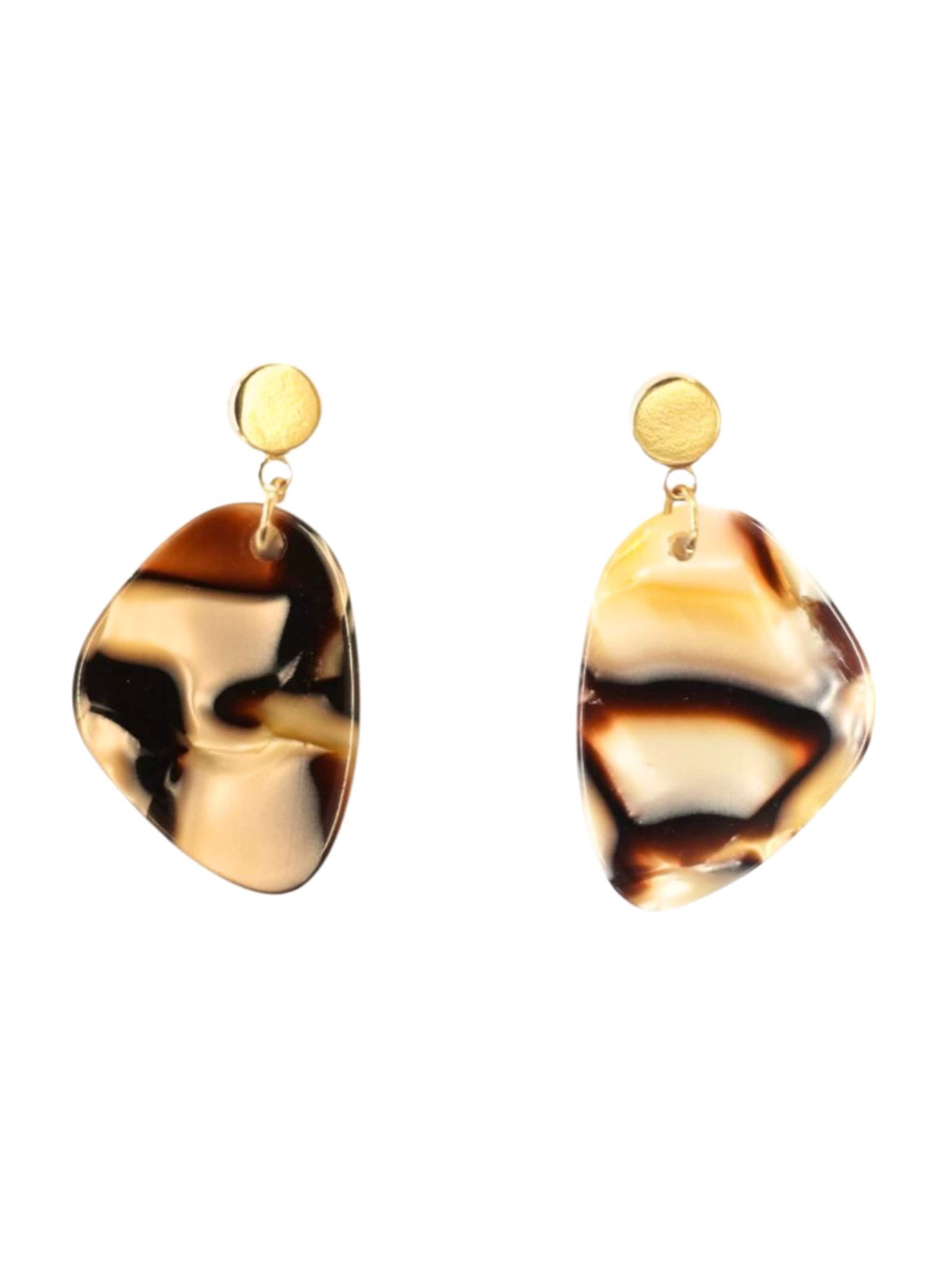 Fräulein Wunder Øreringe 'Amy' i guld: forside