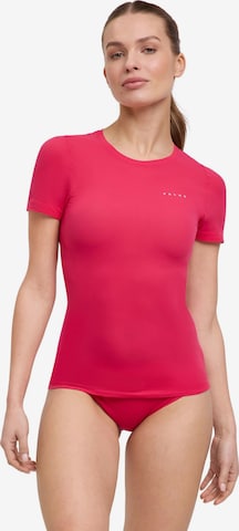 FALKE Base Layer in Pink: Vorderseite