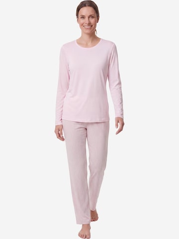 Ammann Pajama Shirt 'Mix & Match' in Pink: front
