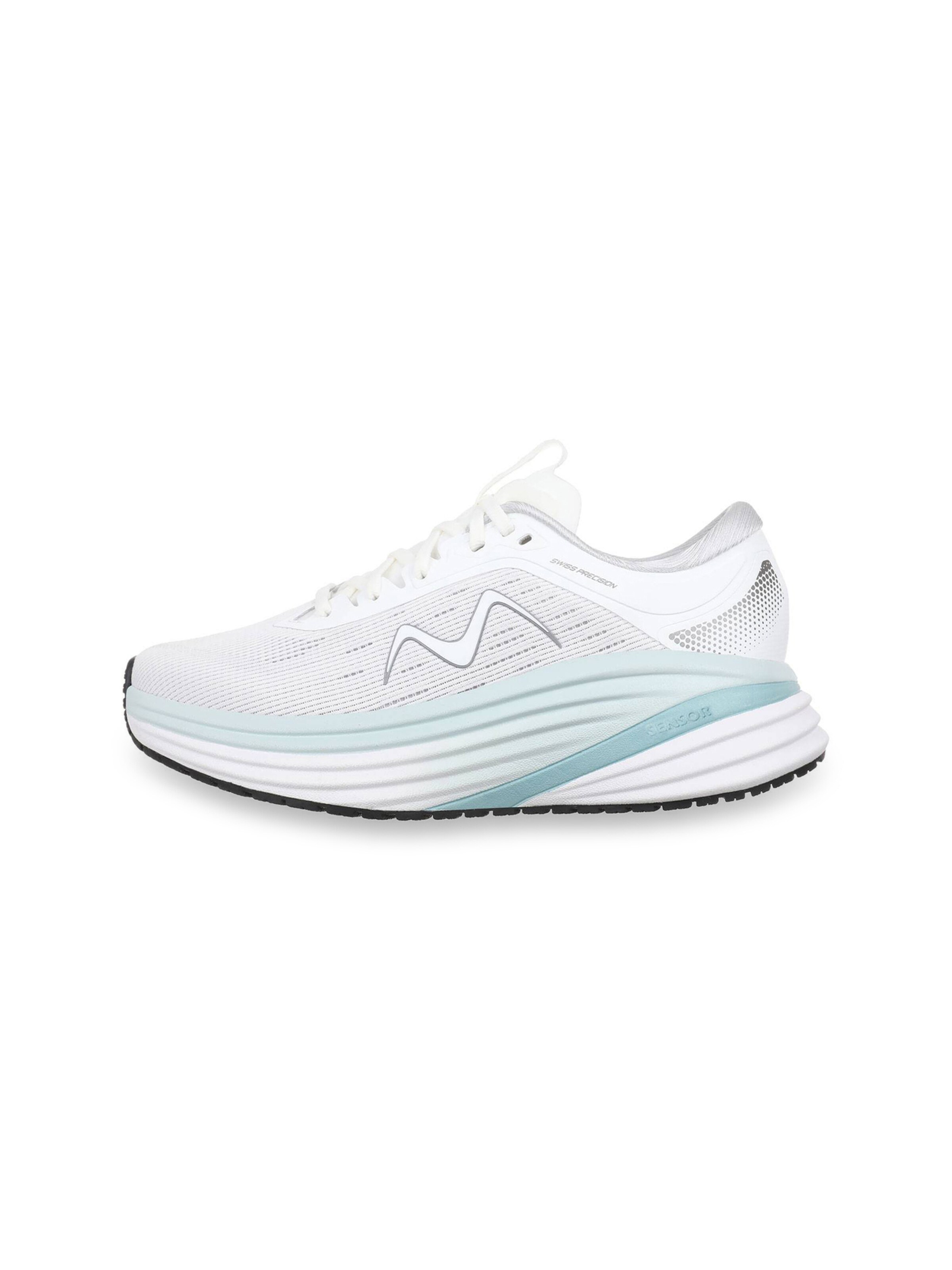 MBT - Sapatilhas slip-on ' M-3000-2 LACE UP ' em branco: lateral