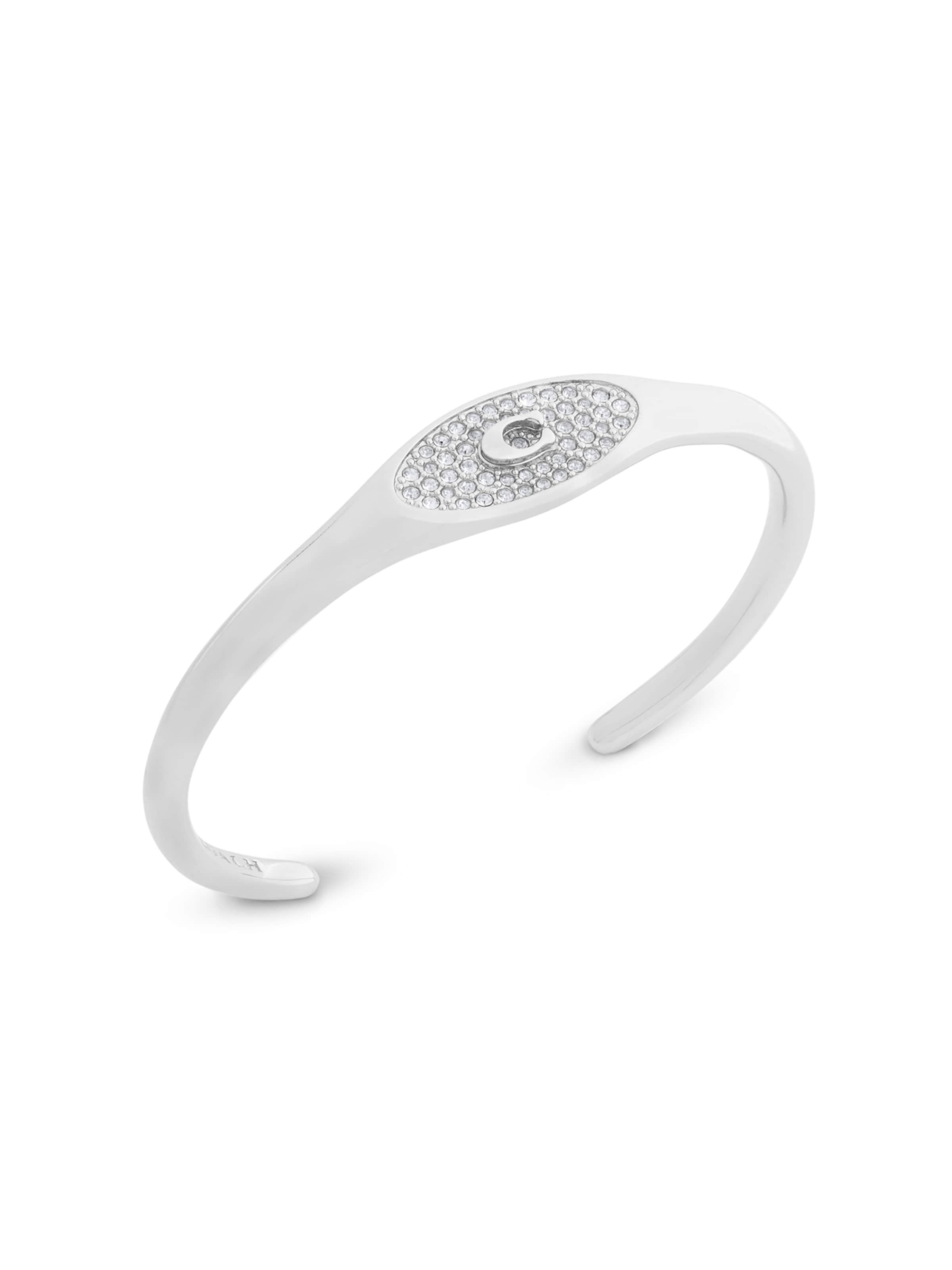 COACH Armband 'Signature C' in Silber
