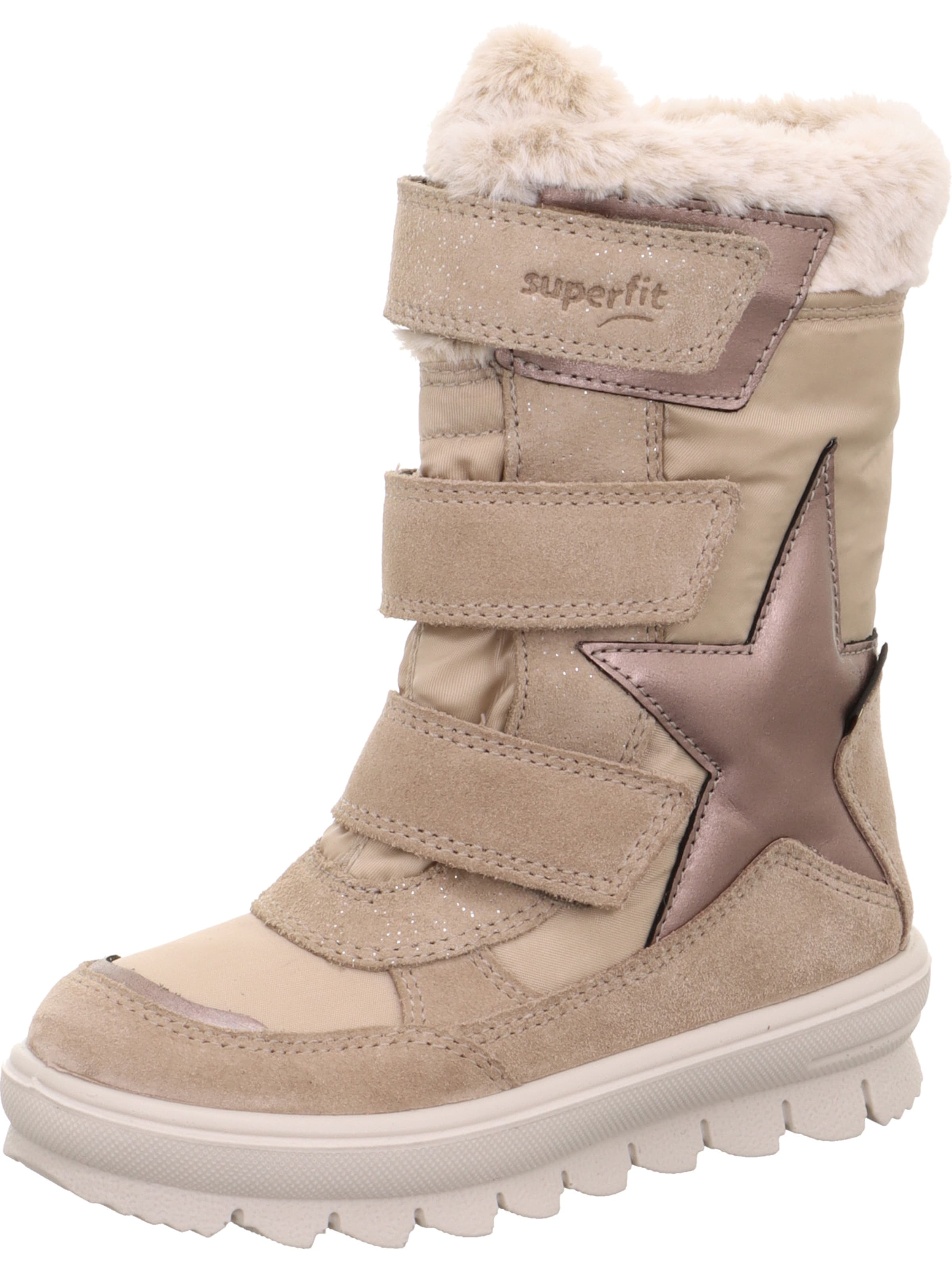 SUPERFIT Snowboots 'Flavia' in Beige: Vorderseite