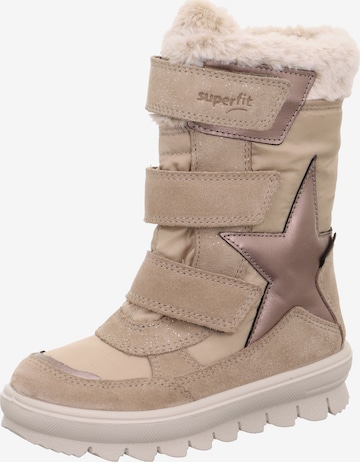 SUPERFIT Snowboots 'Flavia' in Beige: Vorderseite