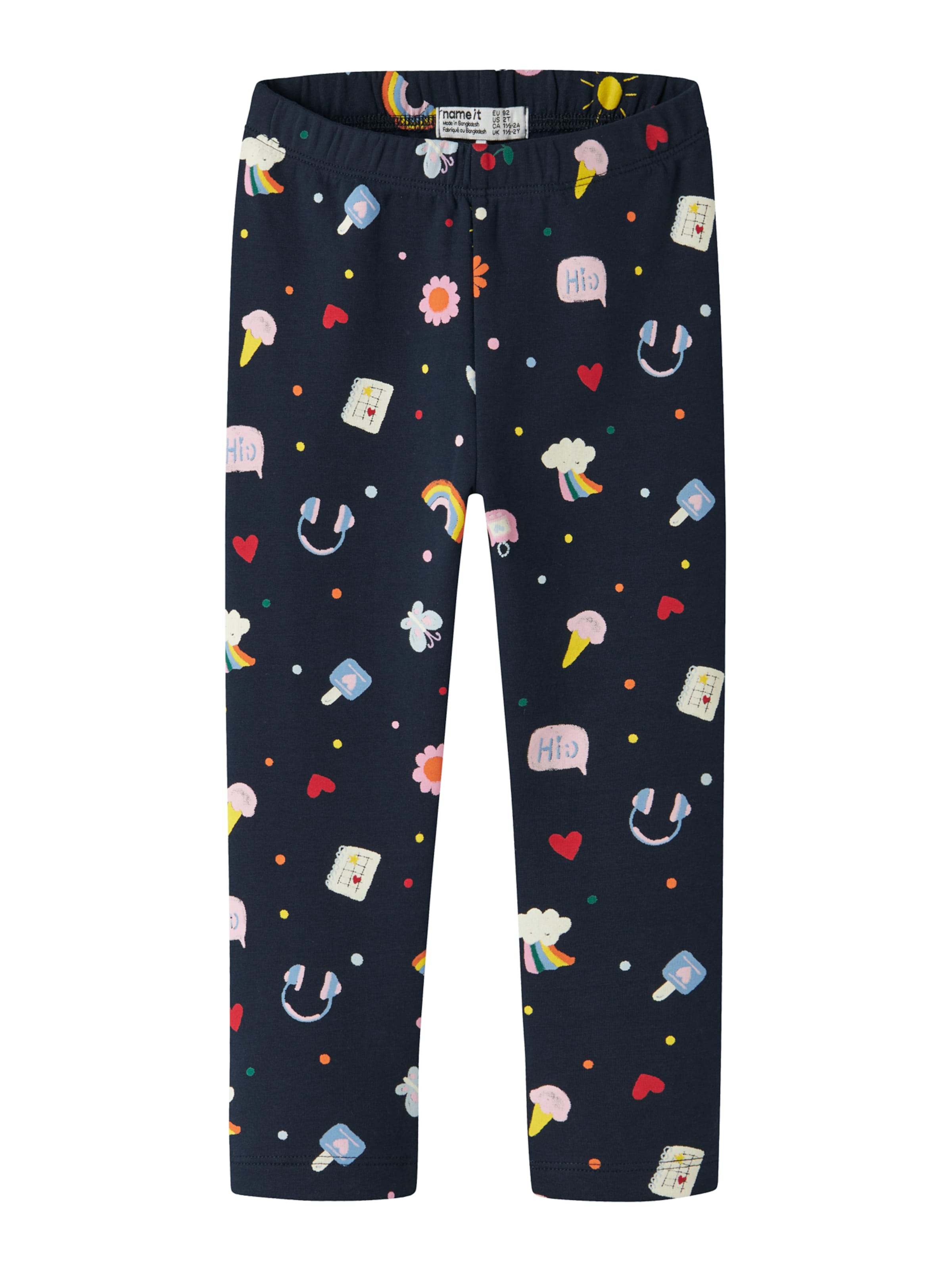 NAME IT Slimfit Broek 'NMFLAUGE' in Blauw: voorkant