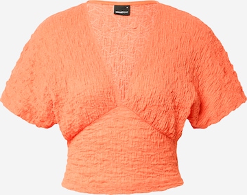 Chemisier 'Selma' Gina Tricot en orange : devant