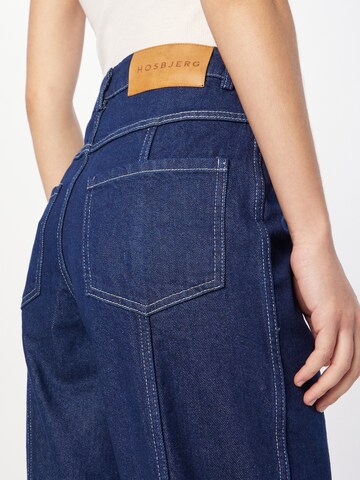 Hosbjerg Wide Leg Jeans in Blau