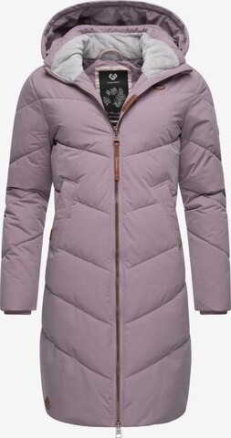 Manteau d’hiver 'Rebelka' Ragwear en violet : devant