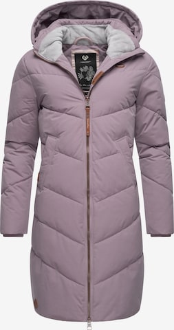 Manteau d’hiver 'Rebelka' Ragwear en violet : devant