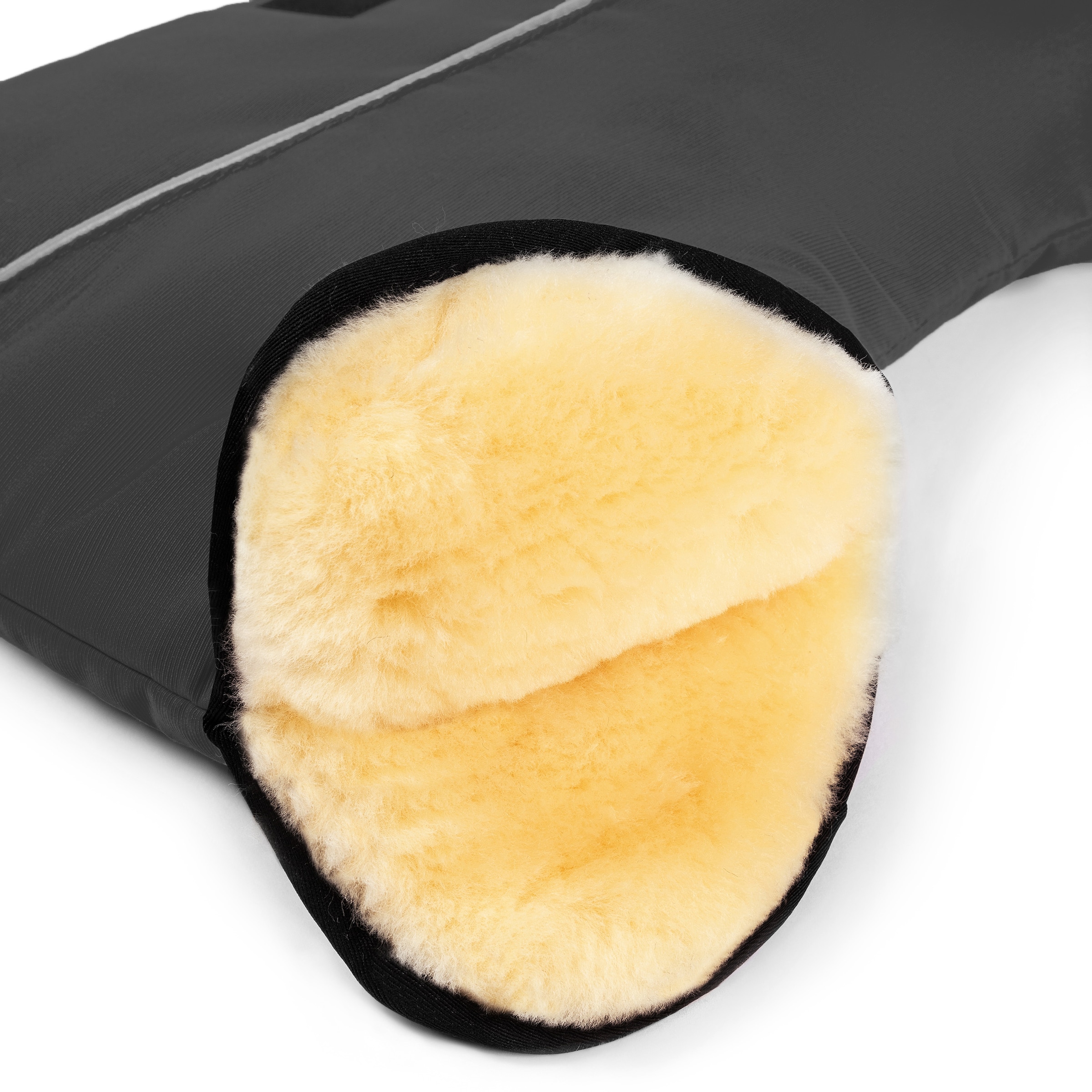 Werner Christ Baby Handmuffe in Grau