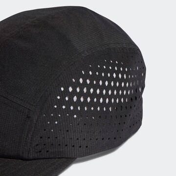 juoda ADIDAS PERFORMANCE Sportinė kepurė 'X 4D Heat.Rdy Five-Panel'