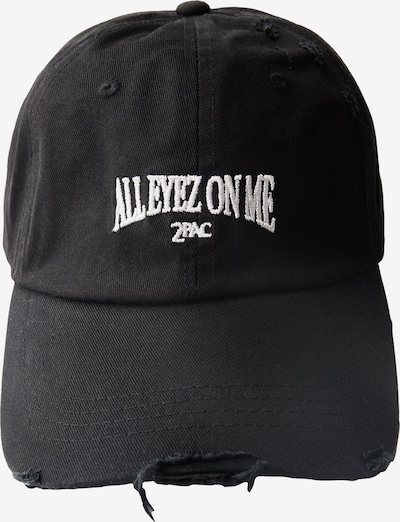 Cappello da baseball Bershka di colore nero / bianco, Visualizzazione prodotti