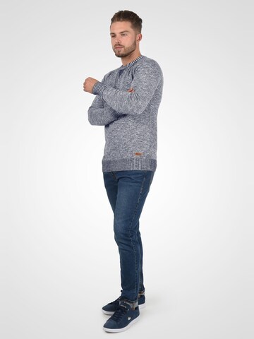 !Solid Sweater 'Thian' in Grey: front