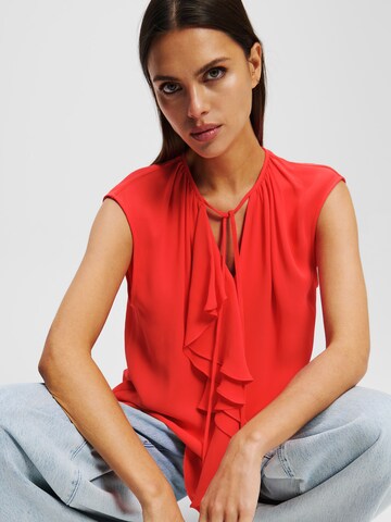 Camicia da donna di Karl Lagerfeld in rosso