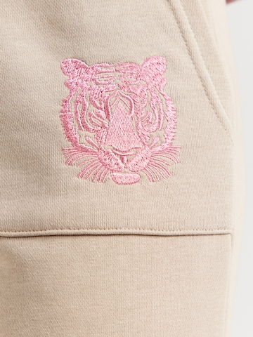 miss goodlife - Tapered Pantalón cargo en beige