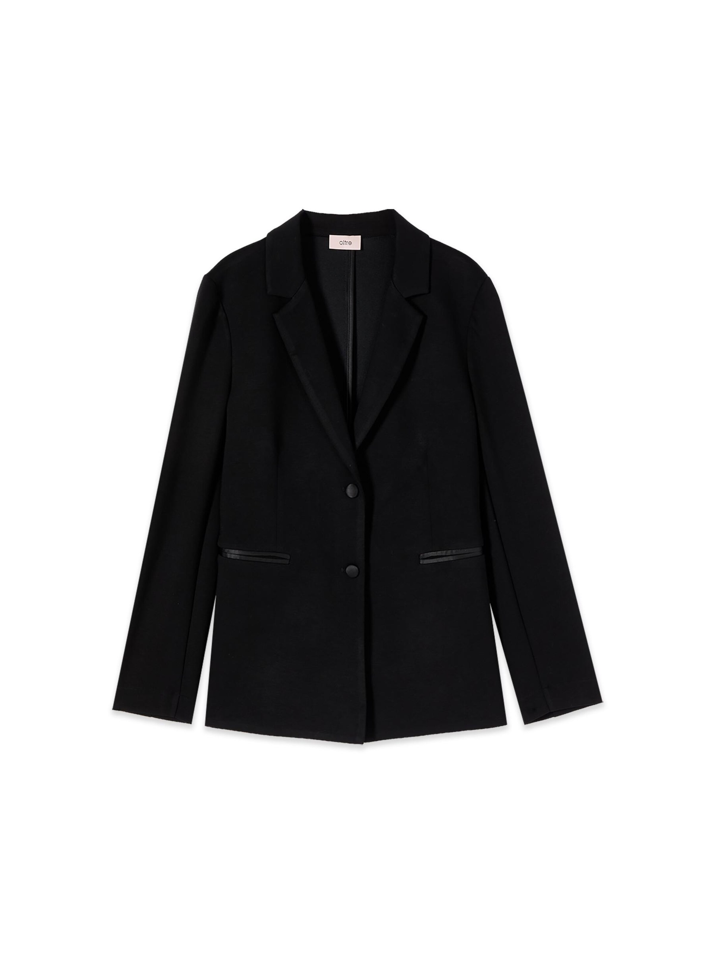 Blazer oltre en noir : devant