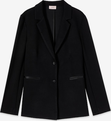 Blazer oltre en noir : devant