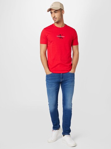 Tommy Jeans Slimfit Džíny 'SCANTON' – modrá