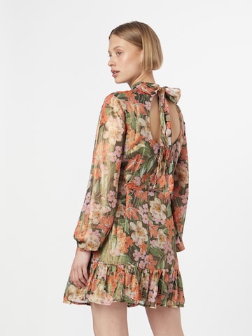 Robe Oasis en mélange de couleurs