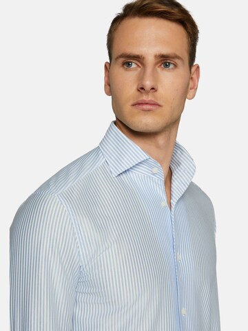 Boggi Milano Regular Fit Hemd in Blau