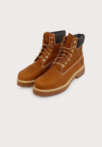 TIMBERLAND Schnürboots in Braun