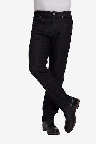 JP1880 Regular Jeans in Black: front