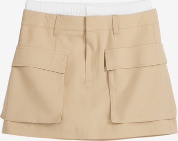 Bershka Kjol i beige: framsida