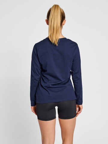 Hummel Funktionsbluse i blå