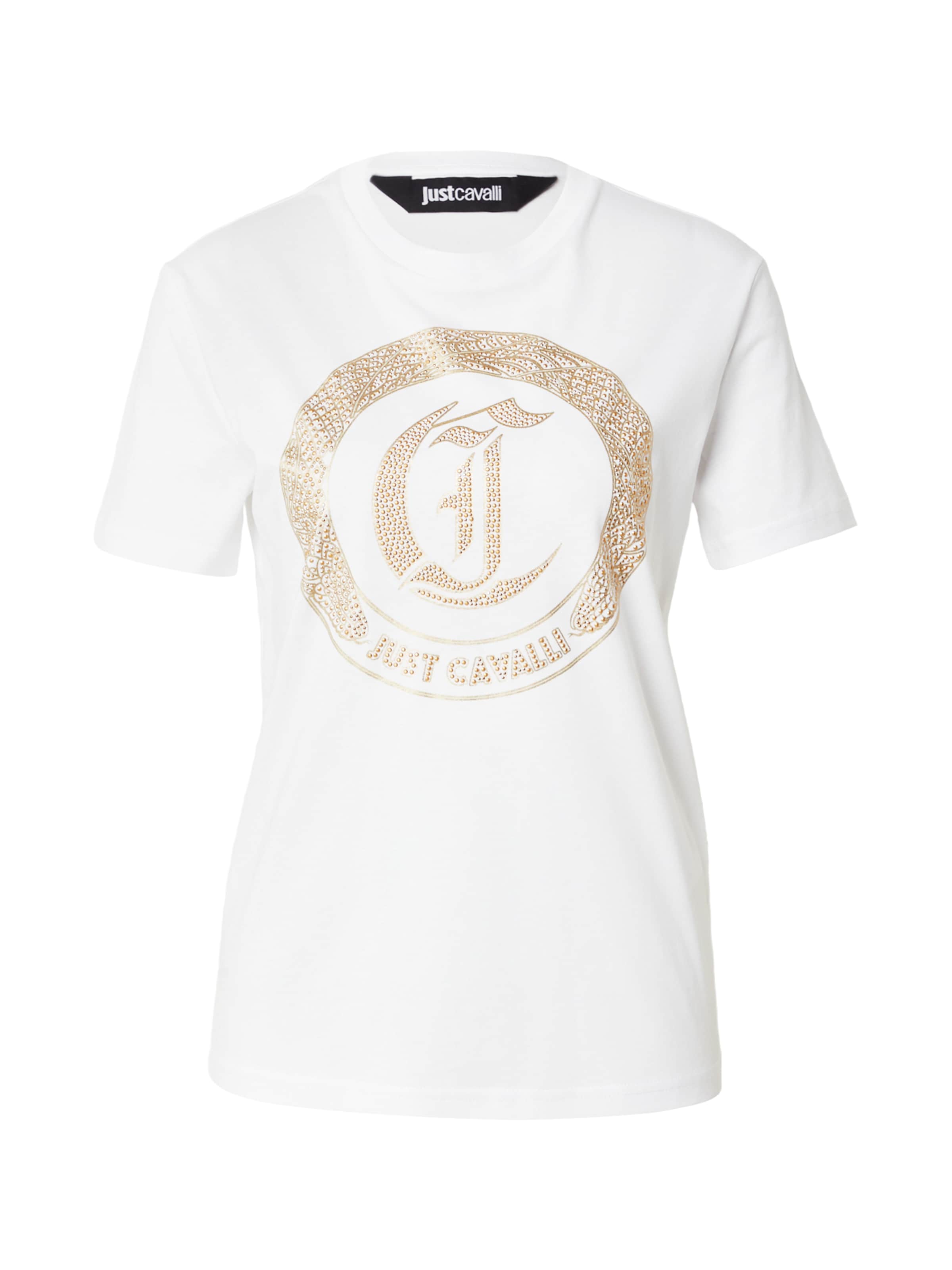 Just Cavalli Tričko 'MAGLIETTE' – bílá: přední strana