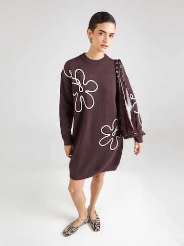 Hailys Knit dress 'Ti44lla' in Brown